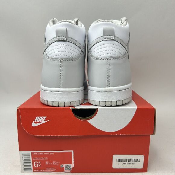 Nike Shoes Dunk High GS “Vast Grey” 2024 - Picture 4 of 5